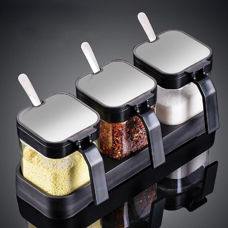 3 jar spice jar rack set foter