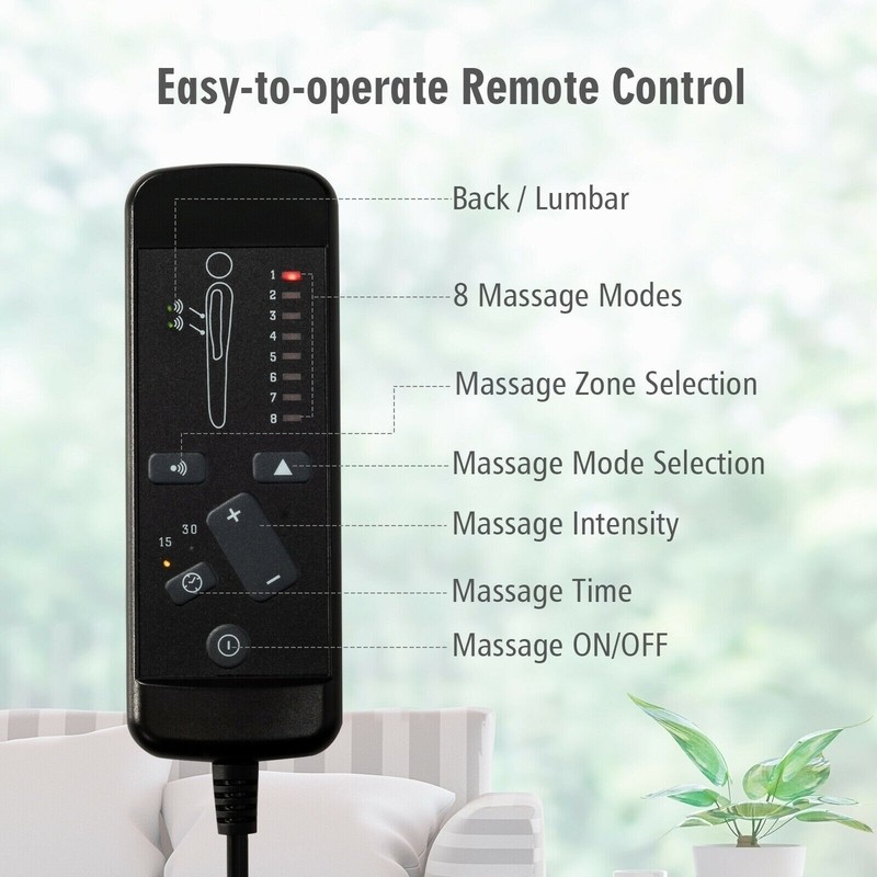 32.5'' Wide Manual Swivel Recliner with Massager