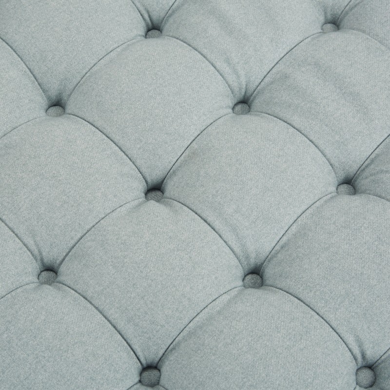 32'' Wide Tufted Round Cocktail Ottoman