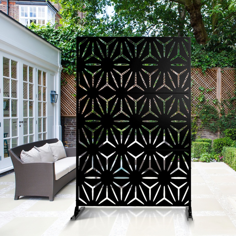 6 ft H x 4 ft W Metal Privacy Screen