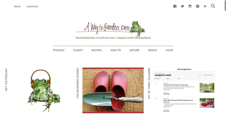 a way to garden website homepage a way to garden website homepage