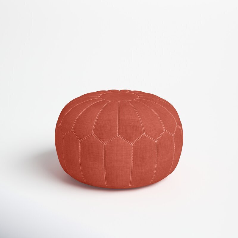 Abstract Large Pouf