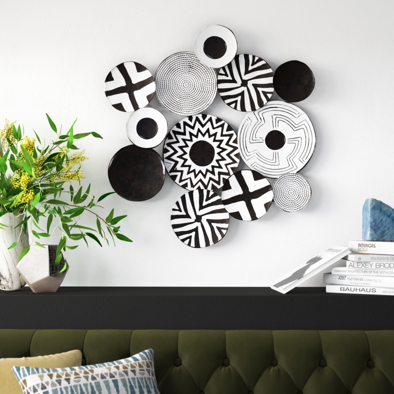 Abstract Metal Wall Décor