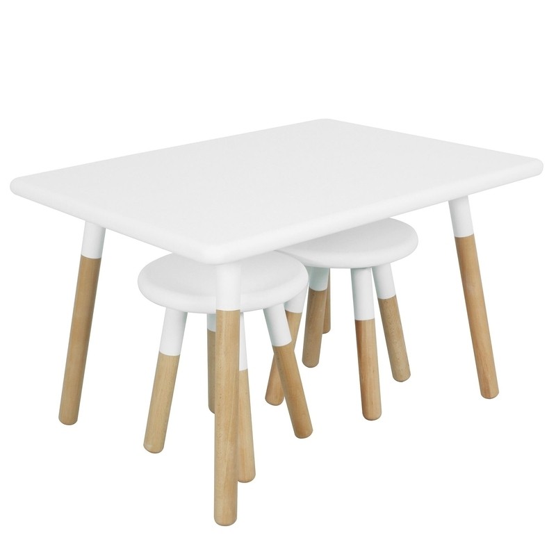 Addington Kids 3 Piece Rectangular Play / Activity Table and Chair Set