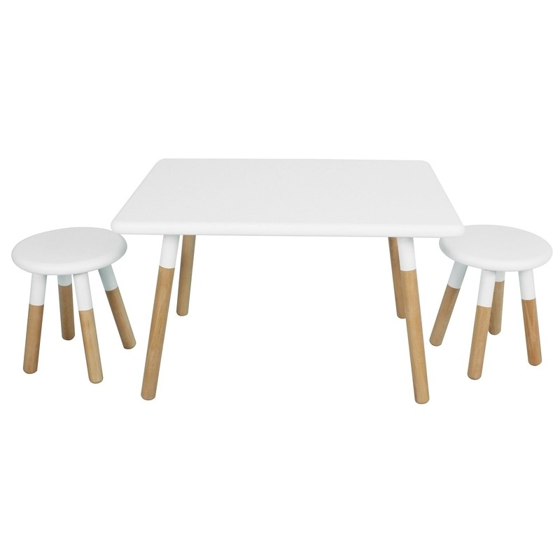 Addington Kids 3 Piece Rectangular Play / Activity Table and Chair Set