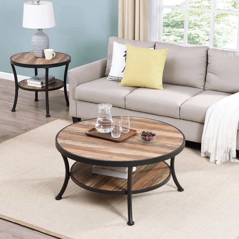 Aderdour 4 Legs Coffe Table with Storage
