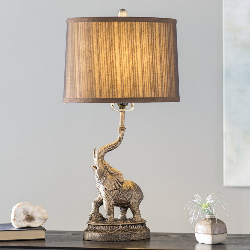 African elephant table lamp