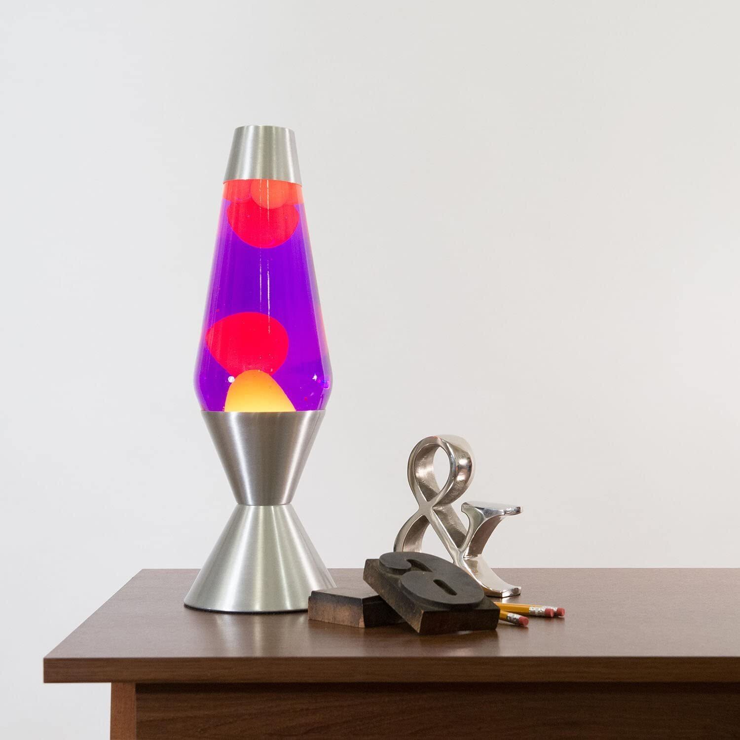 The Original Iconic Lava Lamp Electro Plasma 14.5 Retro Funky Rocket Motion Peace Lava Lamp Light 