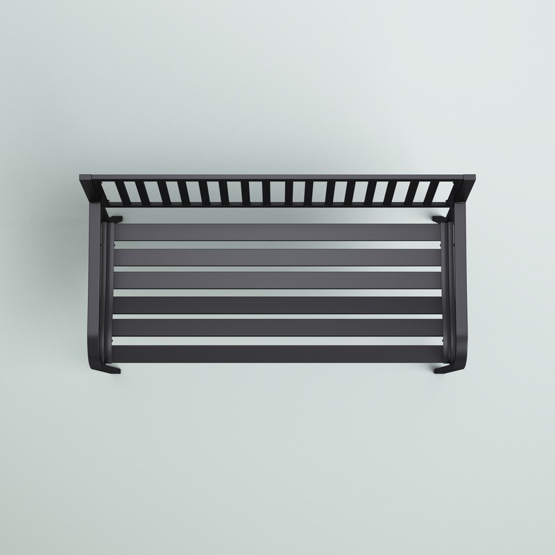 Alvah Stainless Steel Garden Bench