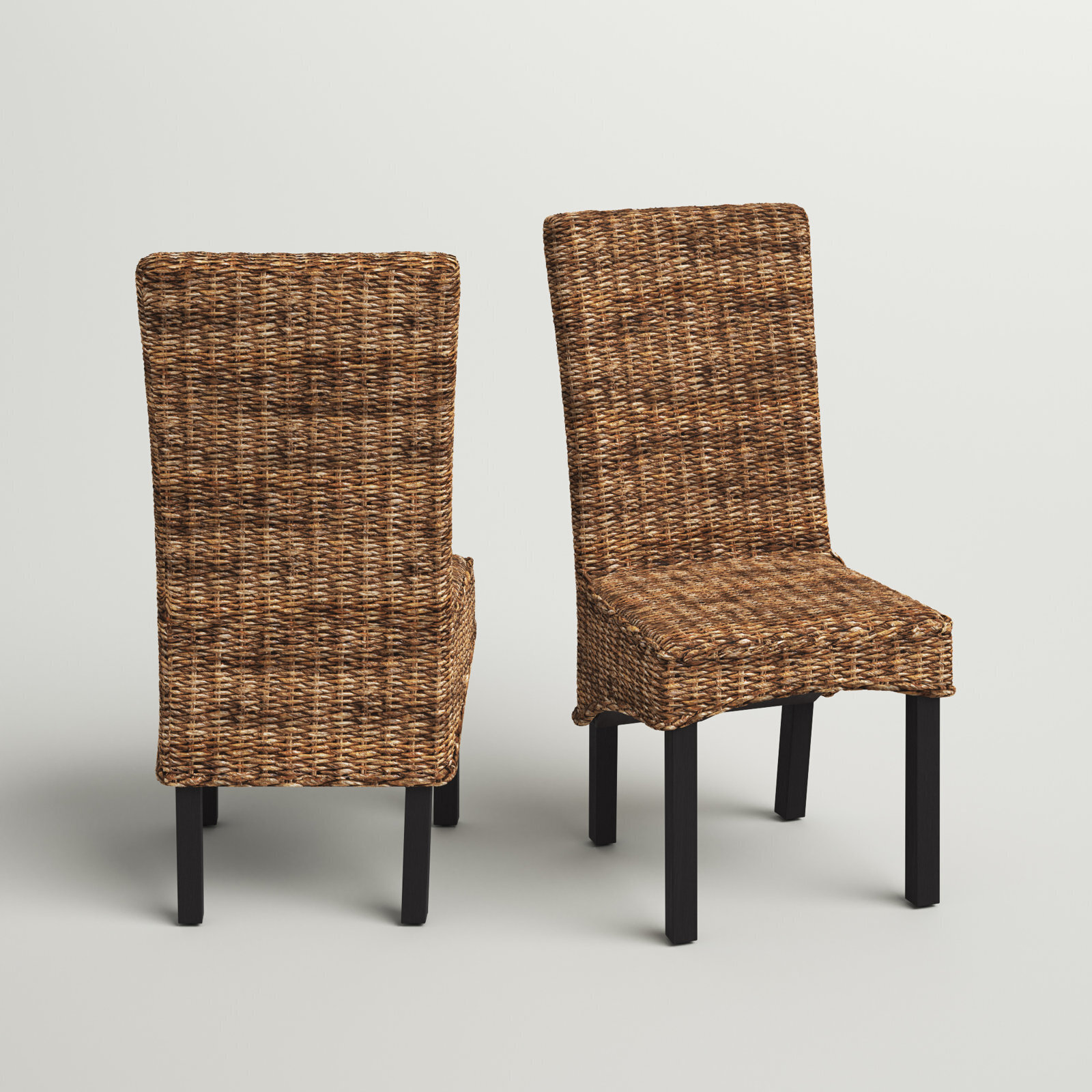 American Made Dining Chairs in Rattan