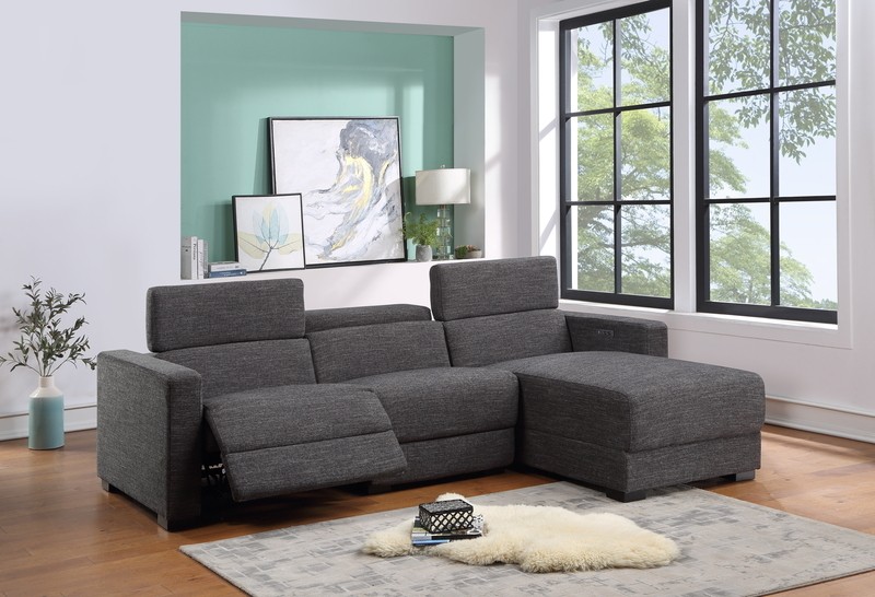 Ammer 109" Wide Right Hand Facing Reclining Sofa & Chaise