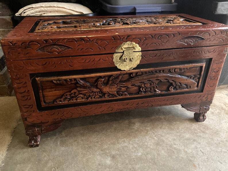 Antique Chinese trunk