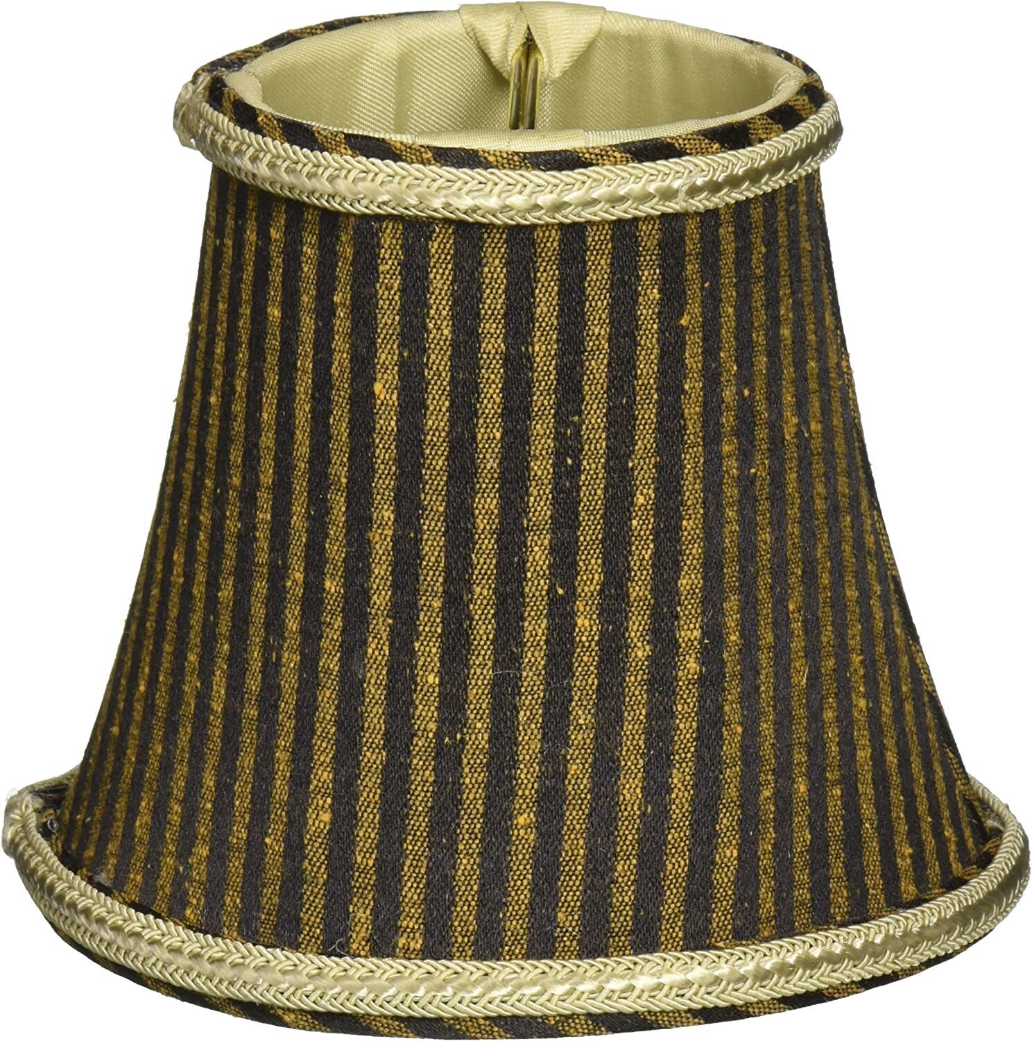 Antique Inspired Glamorous Striped Lamp Shade
