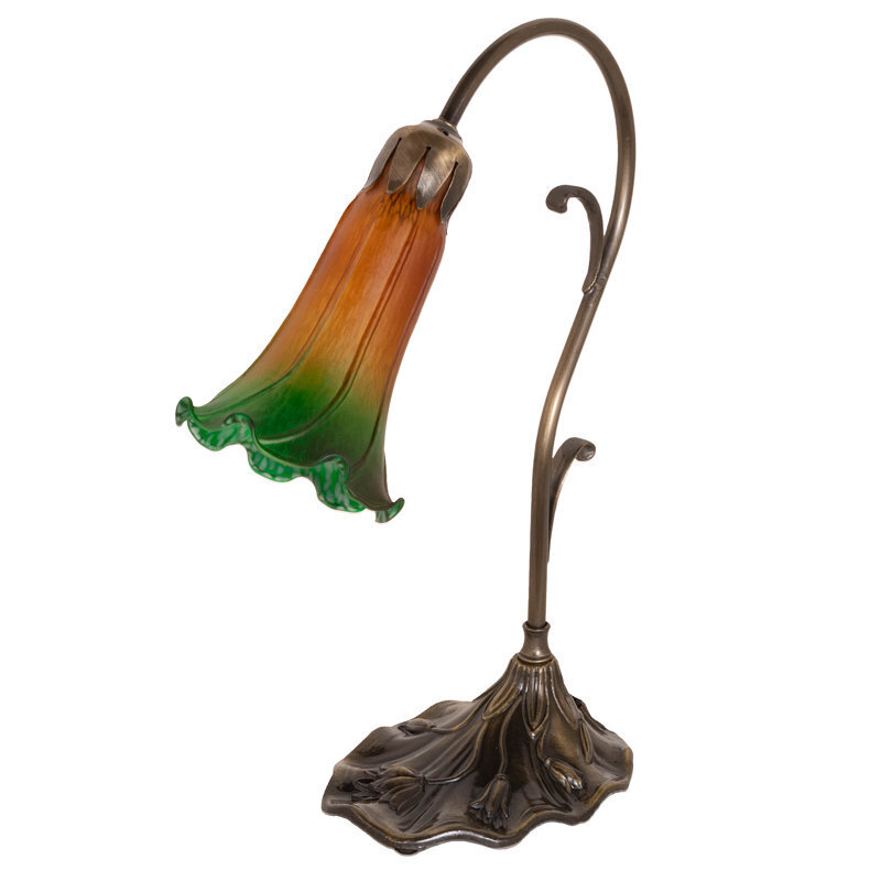 Antique Lily Lamp