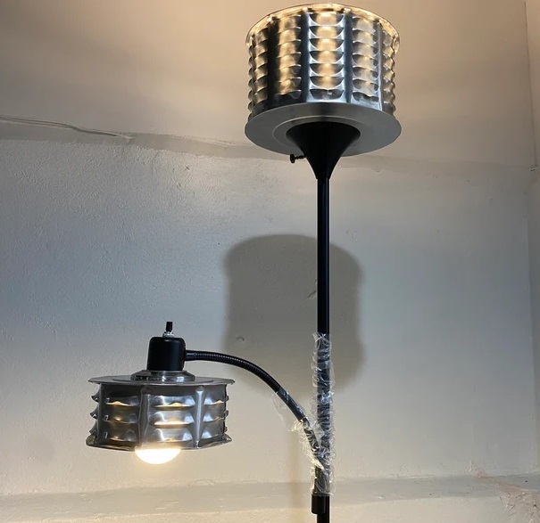 Antique torch lamp 