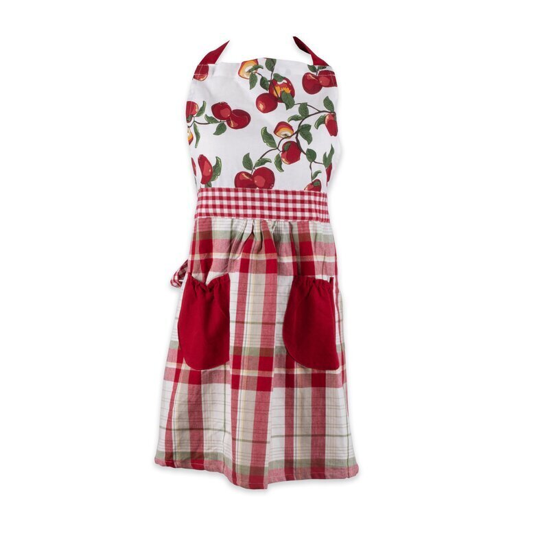 Apple and Gingham Apron