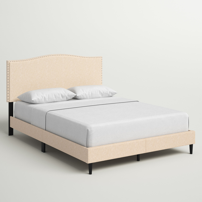 Arneson Upholstered Low Profile Platform Bed
