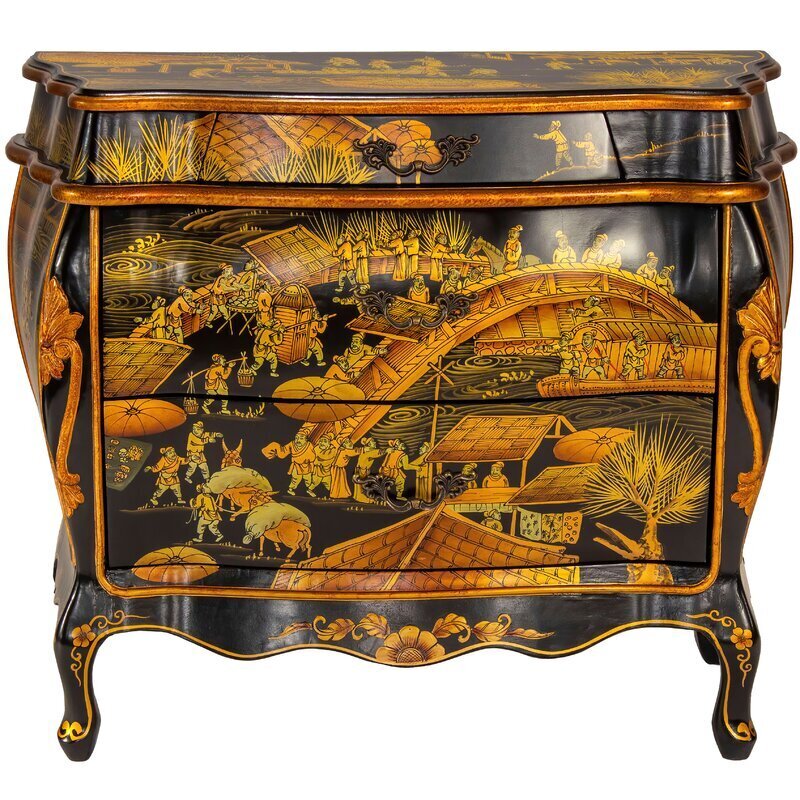 Asian Style Bombay Cabinet