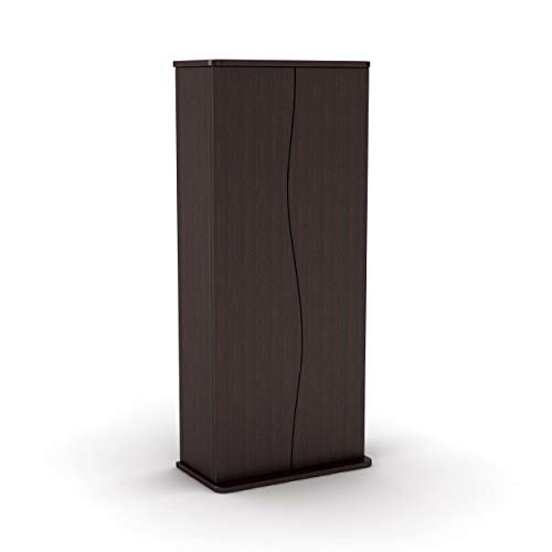 Atlantic Venus Media Storage Cabinet - Holds 198 CDs, or 88 DVDs or 108 Blu-Rays, 4 Adjustable and 2 Fixed Shelves PN 83035729 in Espresso