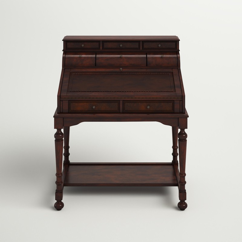 Auberon Roll Top Secretary Desk