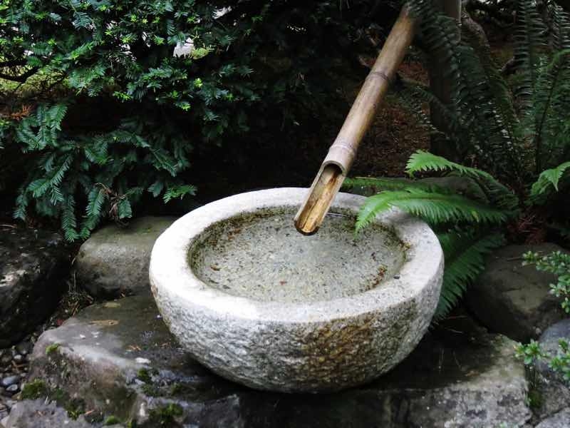 bamboo fountain Japanese garden bamboo fountain Japanese garden