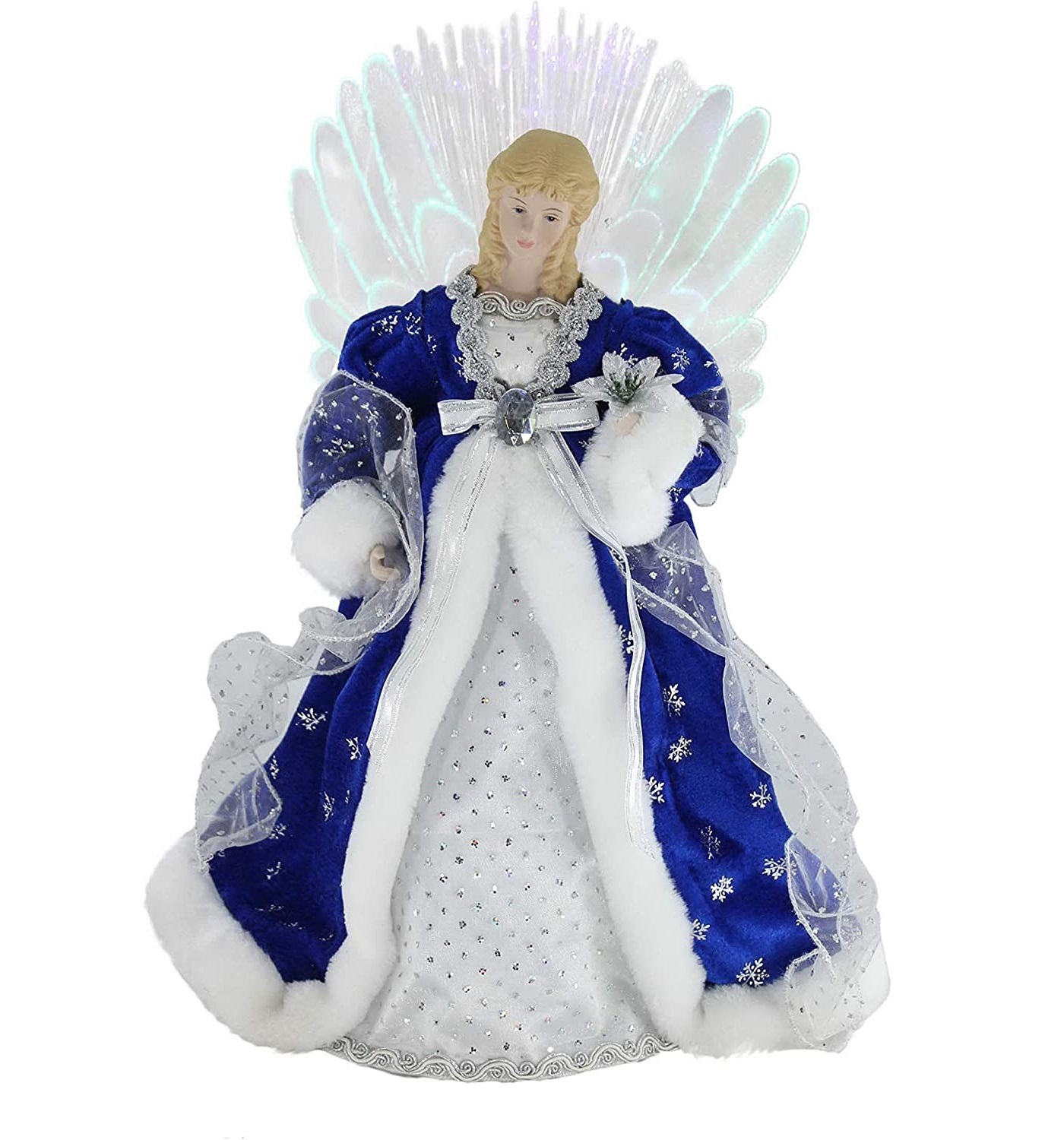 Battery Powered Lighted Tree Topper Angel