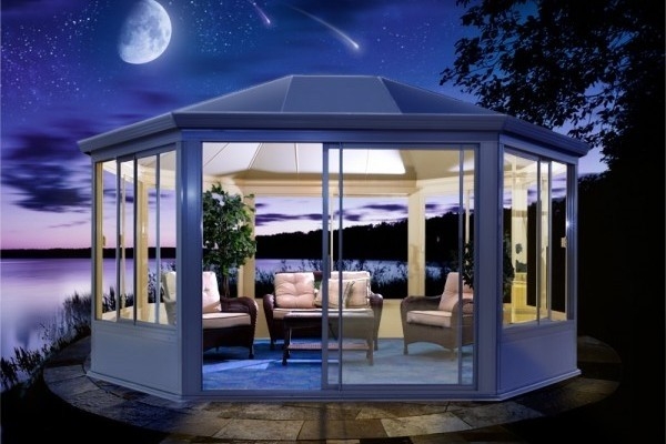 Beautiful Garden Gazebo Glass Beautiful Garden Gazebo Glass