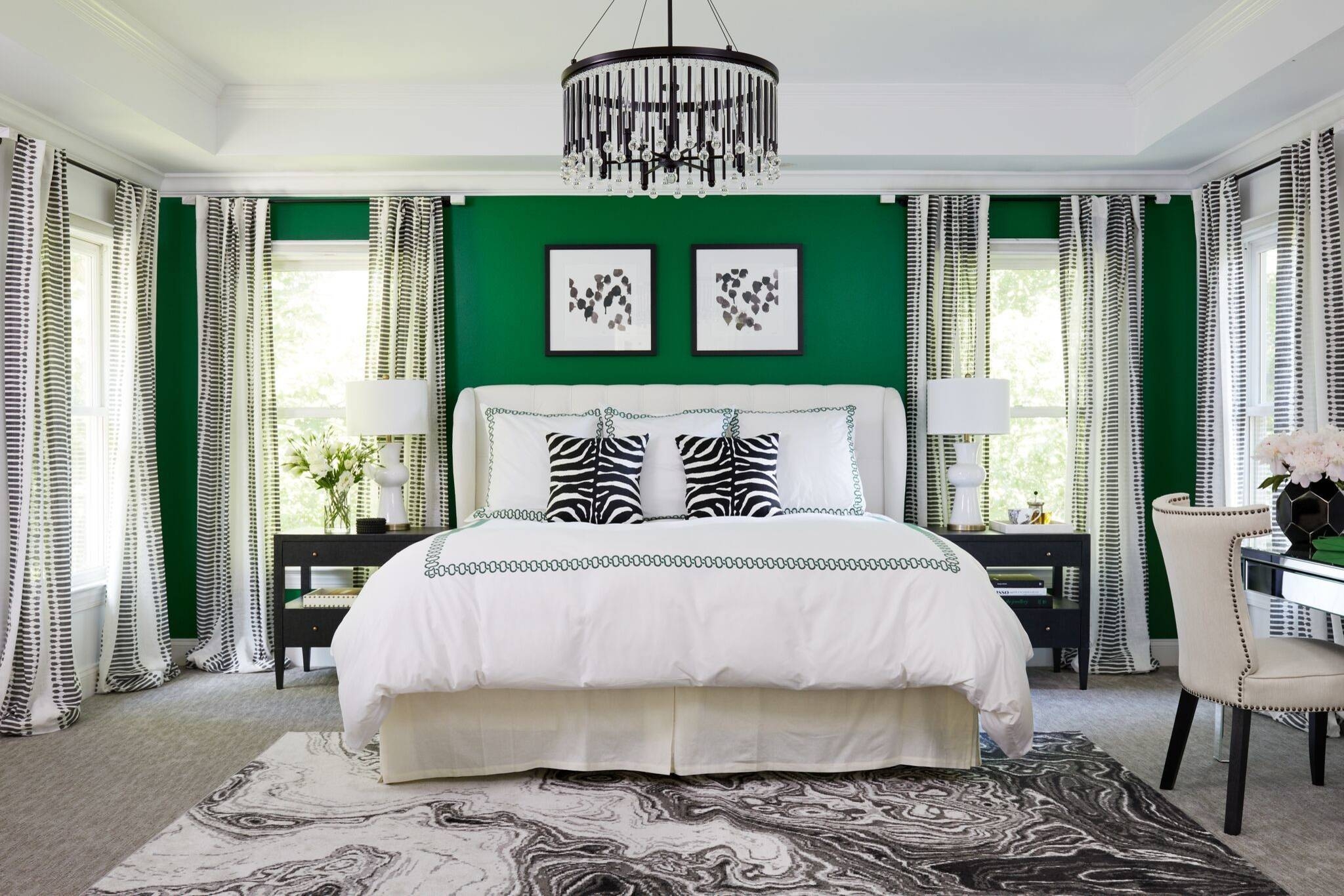 30 Dark Green Accent Wall Ideas Foter