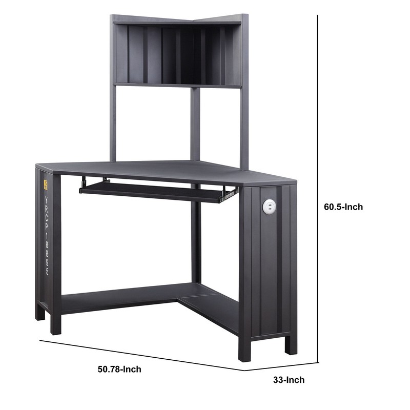 Beikirch Coner Desk with Hutch