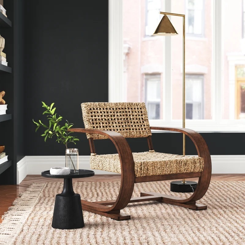 Bentwood Armchair With Low Back