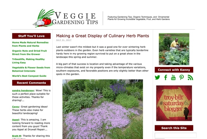 Gardening Tips and Advice Website: 2