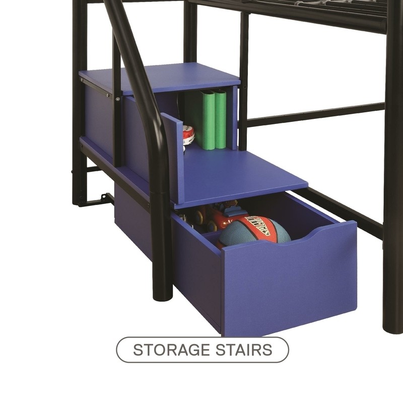 Bewley Twin Loft Bed by Zoomie Kids