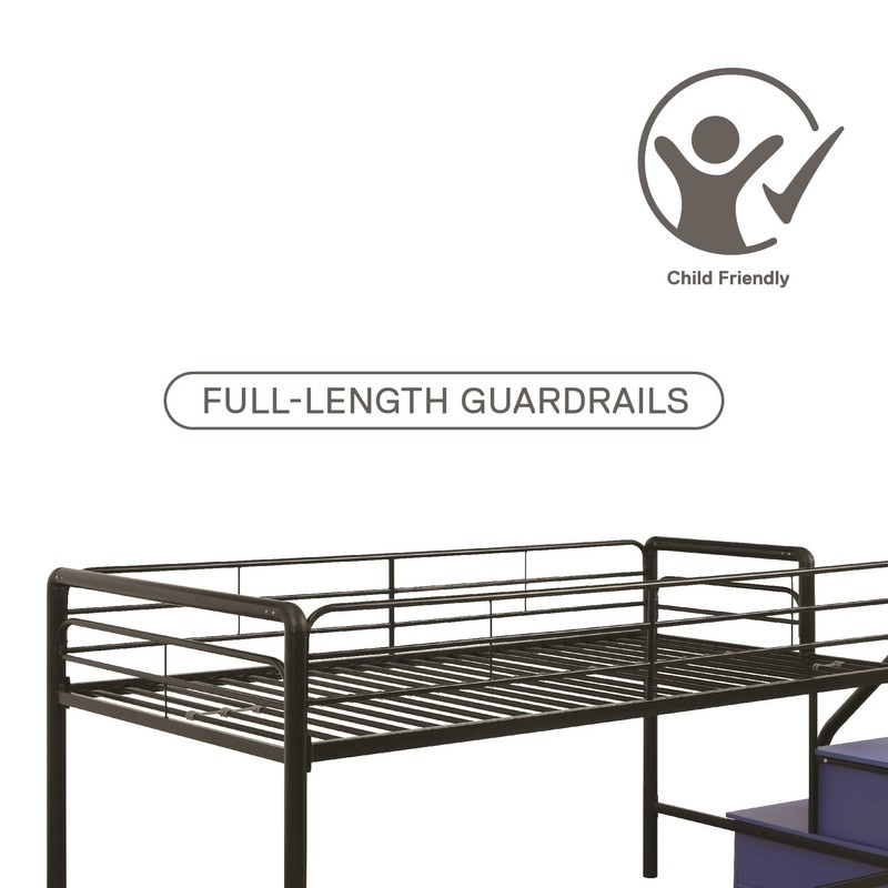 Bewley Twin Loft Bed by Zoomie Kids