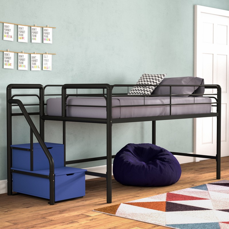 Bewley Twin Loft Bed by Zoomie Kids