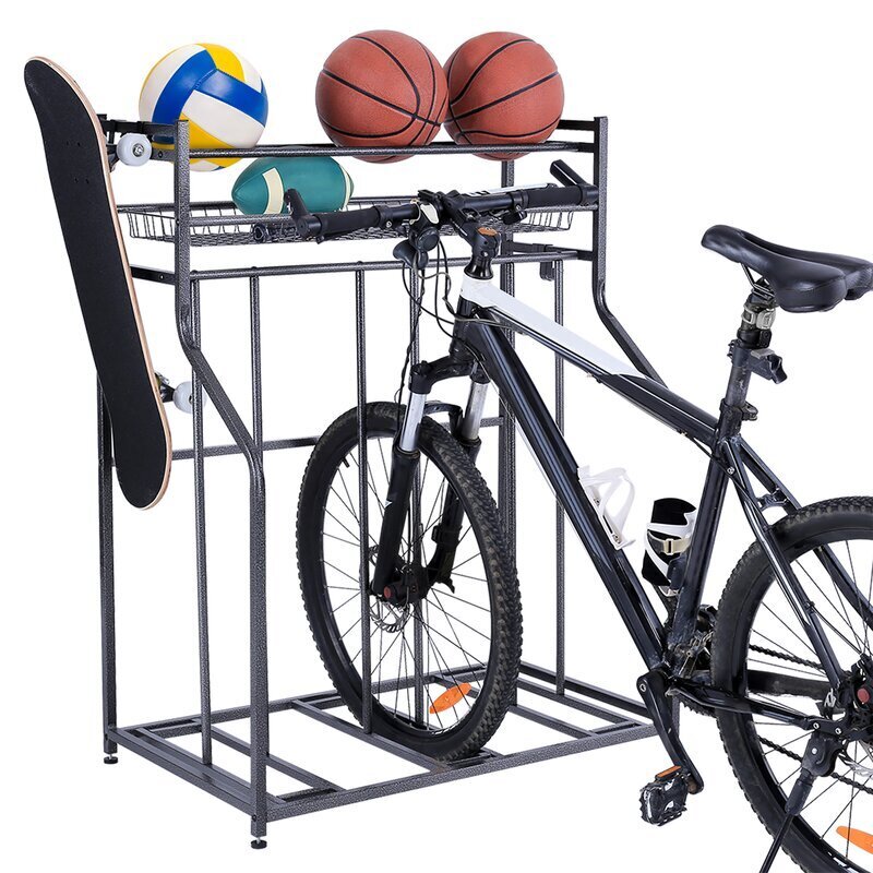 Bike Rack with Storage Unit