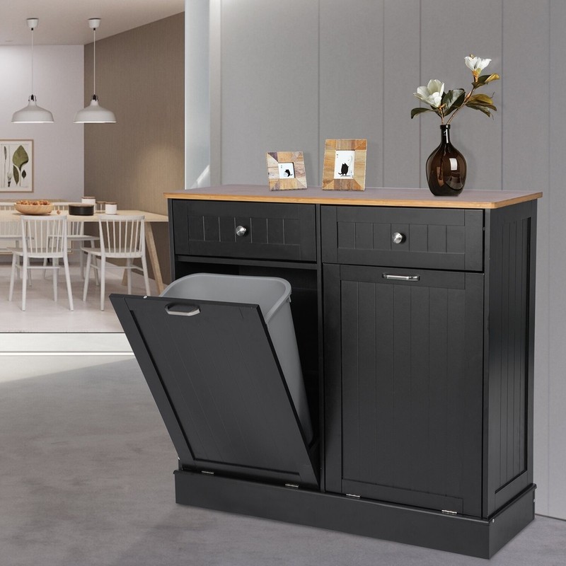 Kitchen Island With Trash Bin Ideas on Foter