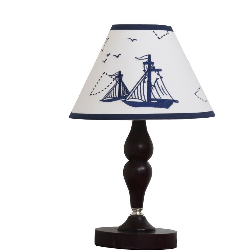 Blue Sailboat Vintage Nautical Lamp Shades