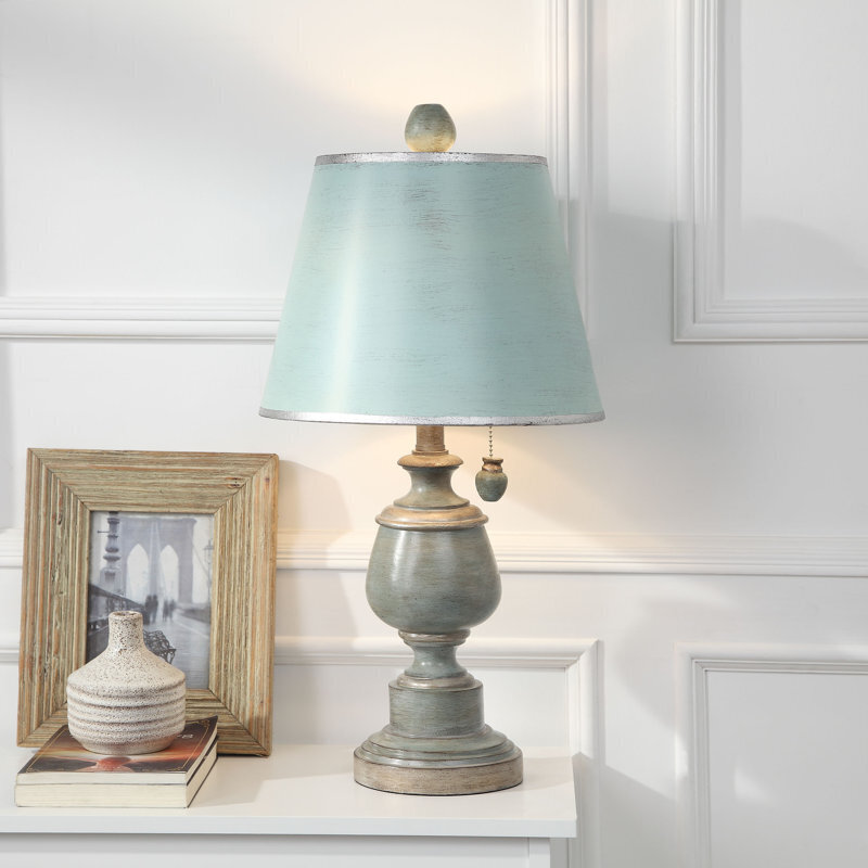 Blue Vintage Ceramic Lamp