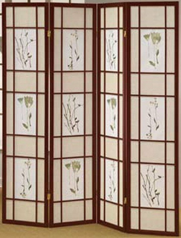 Boothbay 71'' H Solid Wood Folding Room Divider