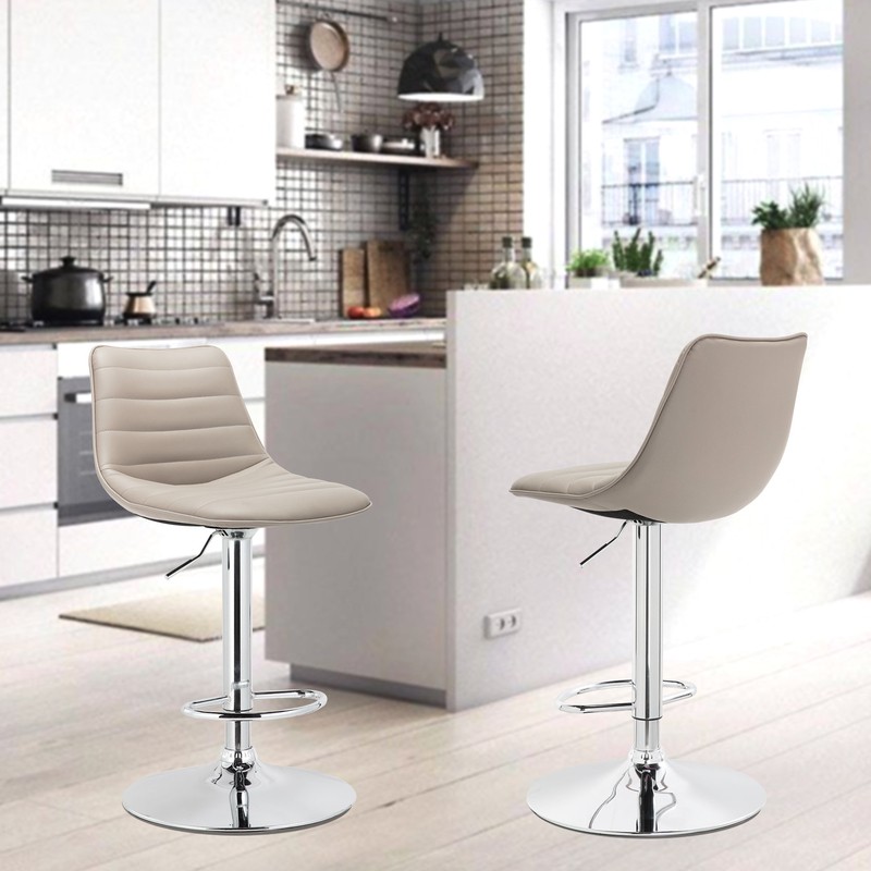 Bostrom Swivel Adjustable Height Bar Stool