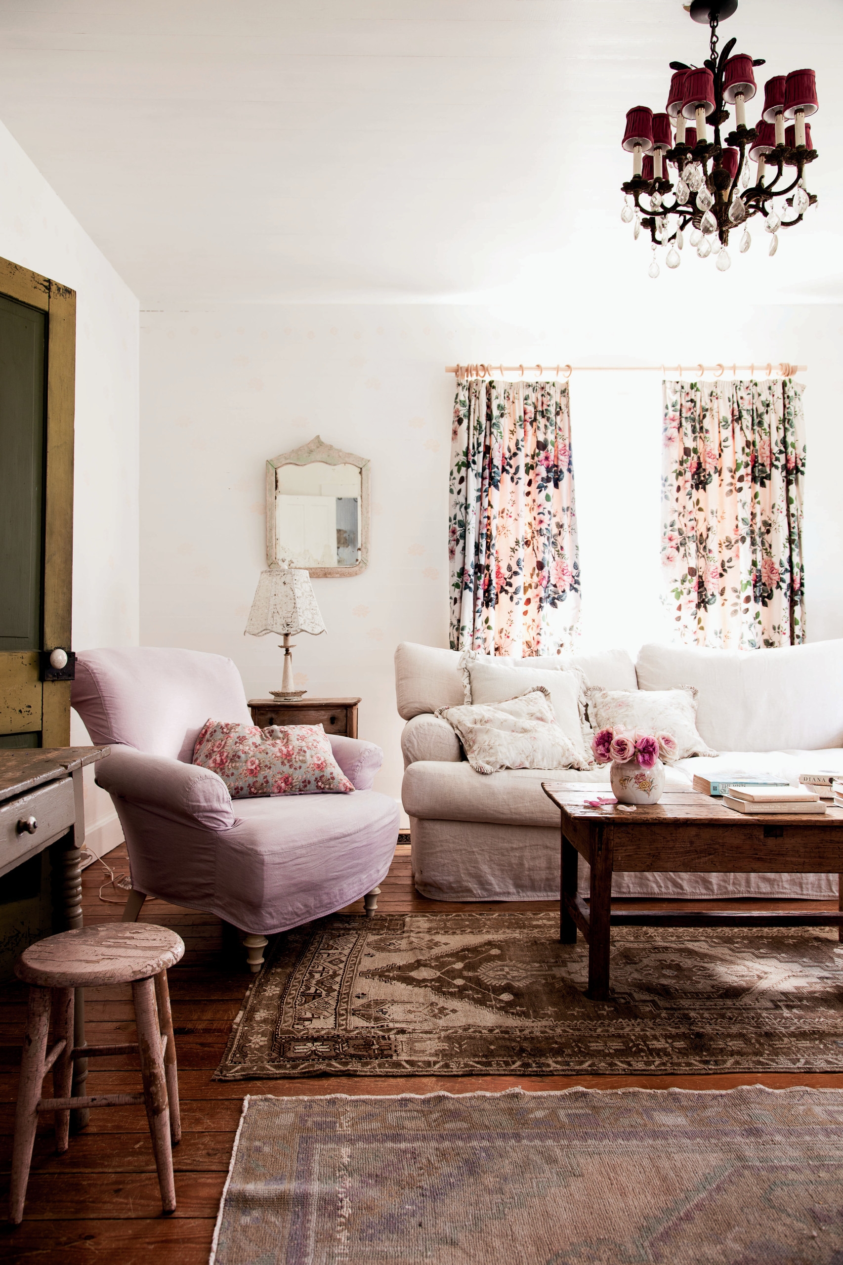 30 Shabby Chic Living Room Ideas That