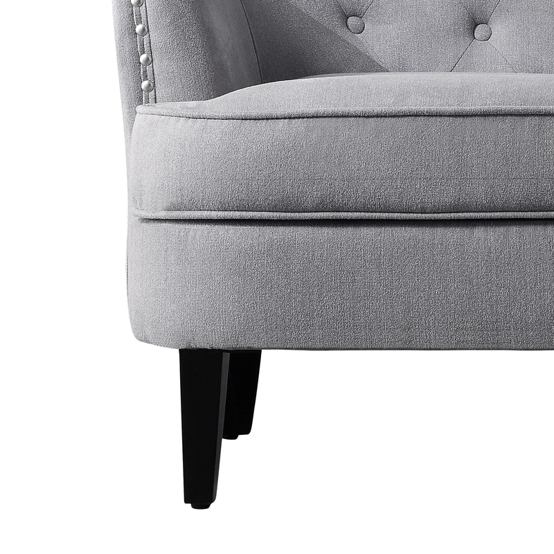 Brogyn 30'' Wide Tufted Wingback Chair