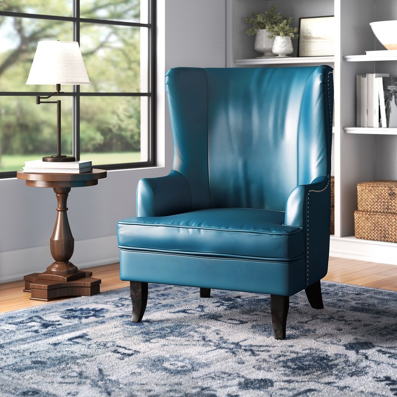 Brookport 30.7'' Wide Wingback Chair