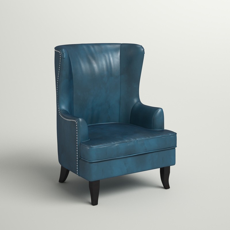 Brookport 30.7'' Wide Wingback Chair