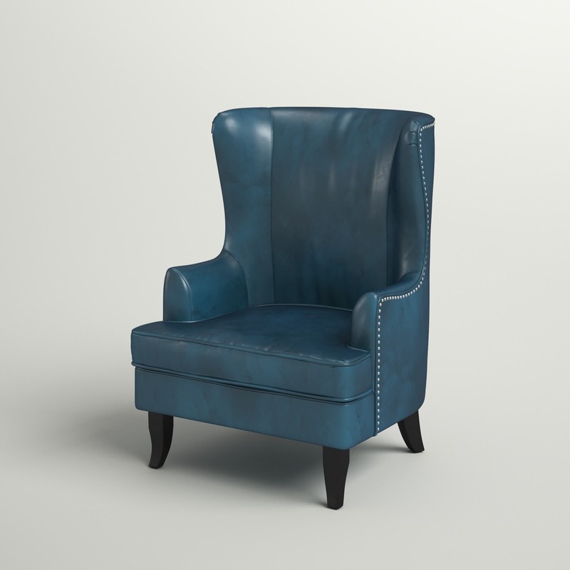 Brookport 30.7'' Wide Wingback Chair