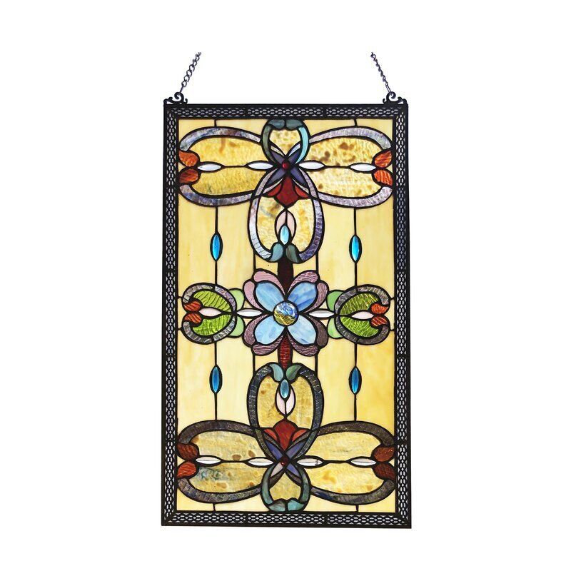 Butterfly Victorian Stained Glass