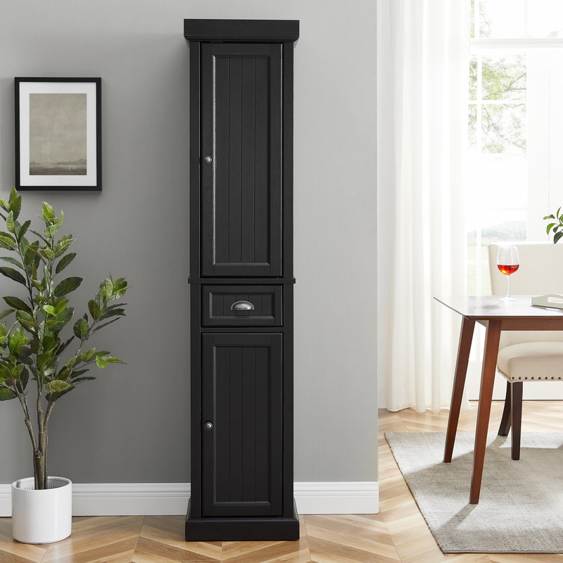 Carmel 16'' W x 72'' H x 14'' D Linen Cabinet