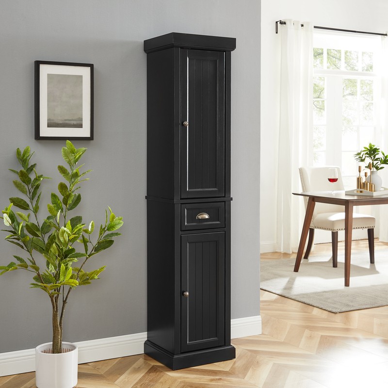 Carmel 16'' W x 72'' H x 14'' D Linen Cabinet