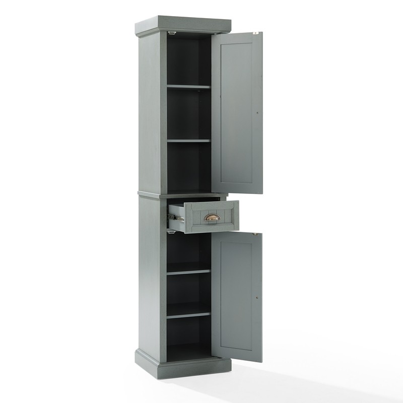 Carmel 16'' W x 72'' H x 14'' D Linen Cabinet