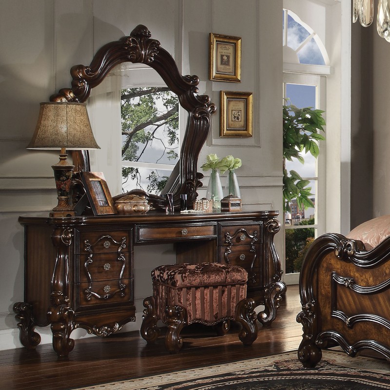 Carvajal 67'' Wide Vanity Set with Stool and Mirror